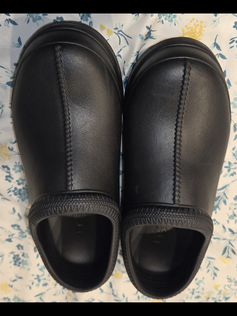 UGG Men's Black Slip-On Clogs